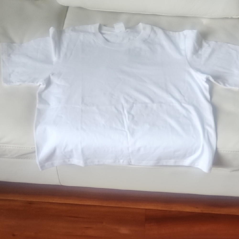 Classic White Crop T-Shirt